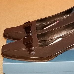 Amalfi brown dress shoes-never worn